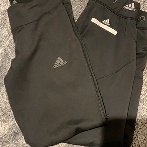 TWO ADIDAS GYM PANTS